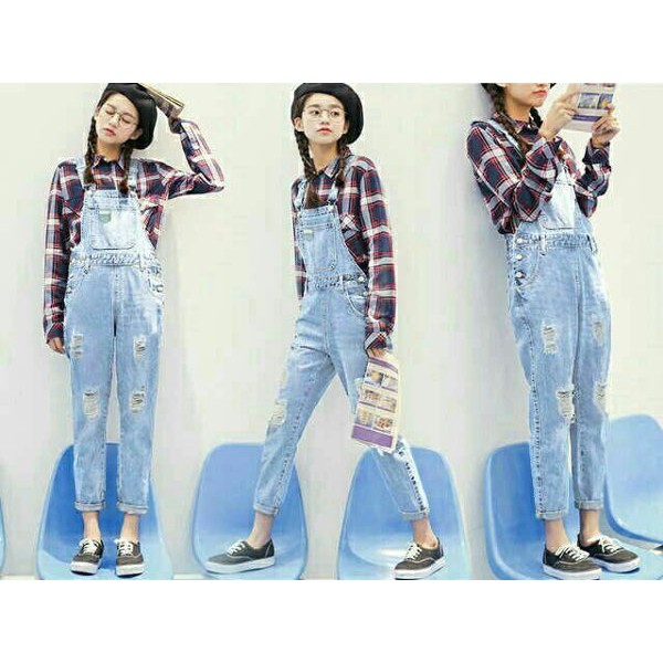 Jumpsuit Kodok Korea/Baju Kodok Wanita Terbaru/Baju Kodok