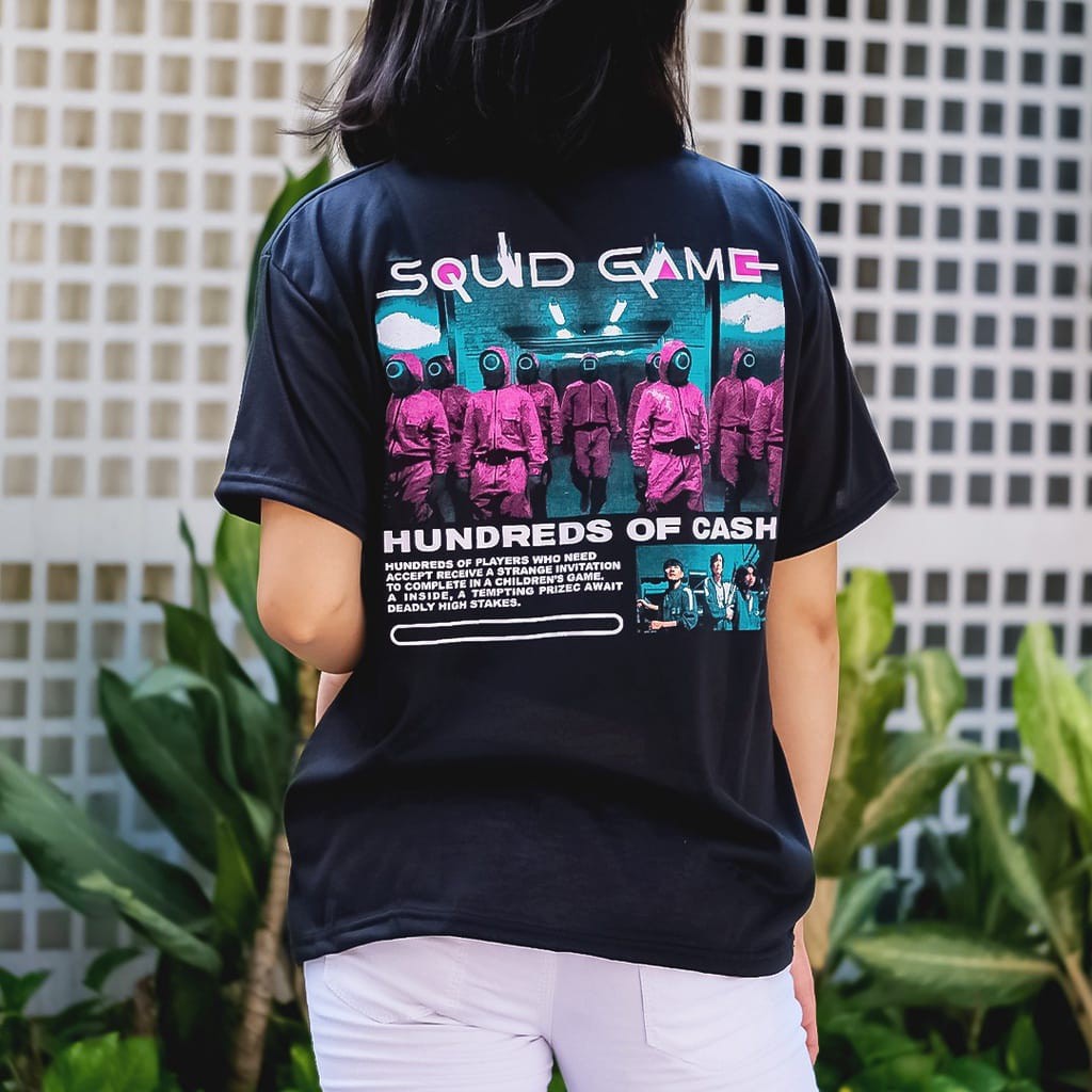 KAOS WANITA SQUIT GAME