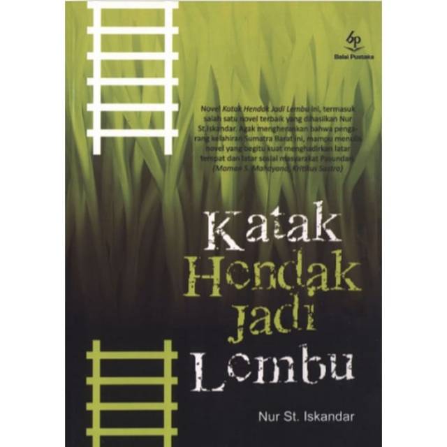 

Buku Katak Hendak Jadi Lembu Nove Karya Nur St Iskandar