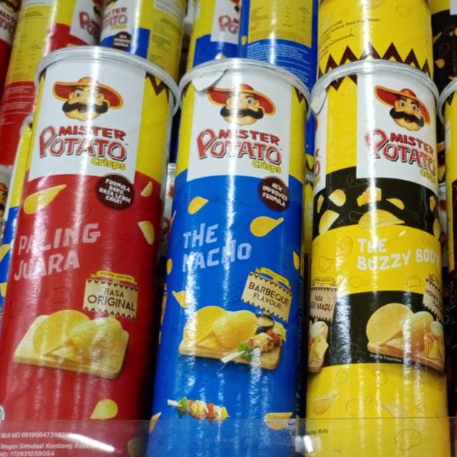 

MISTER POTATO Crisps 85gr