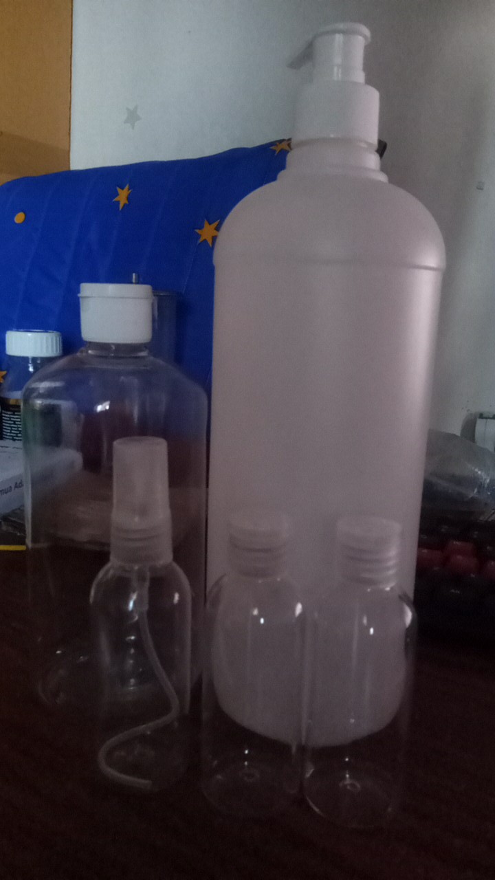 Botol 1 Liter Hdpe Pump Lotion Tebal Serbaguna Sanitizer