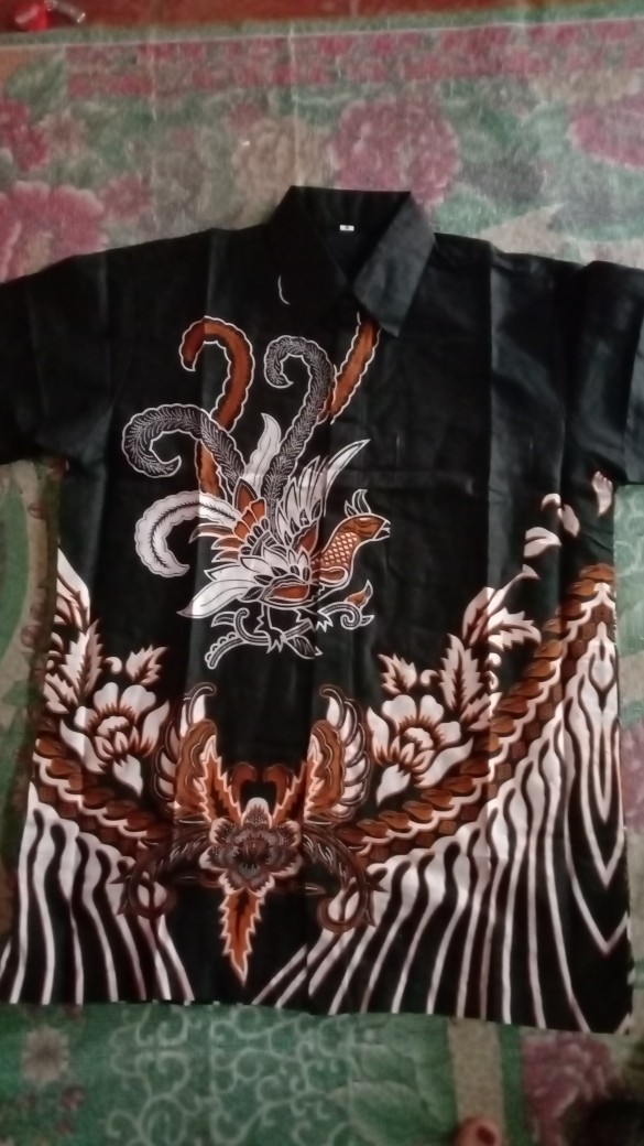 [ Bisa Cod ] Kemeja Batik Lengan Pendek Baju Batik By Batikid Pekalongan Vol 005