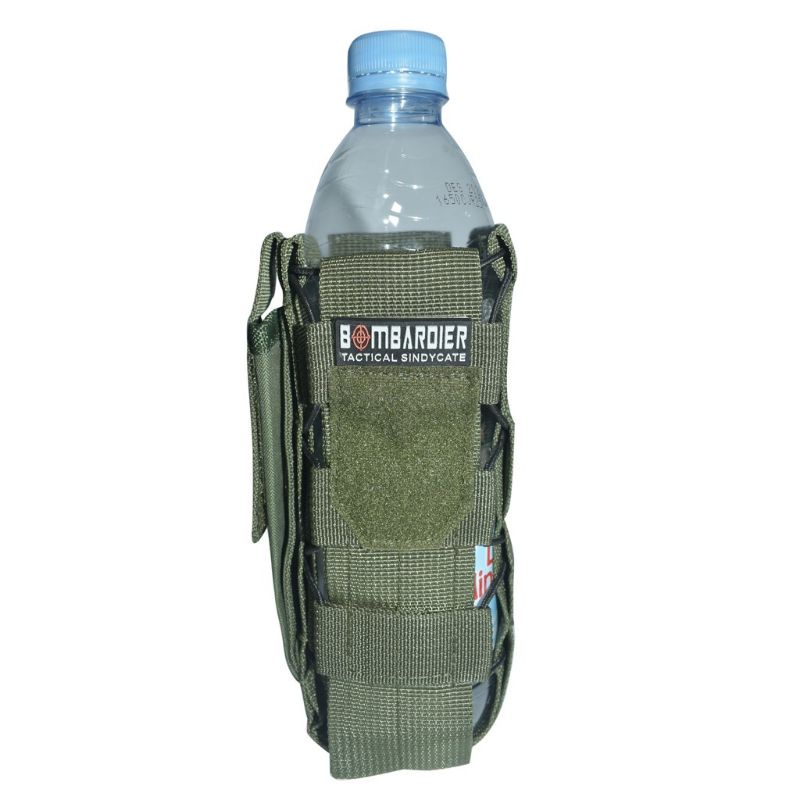 Sarung Botol Tactical |  Wadah Baret Tactical | Tempat Aqua Tactical | Sarung Botol Pinggang |