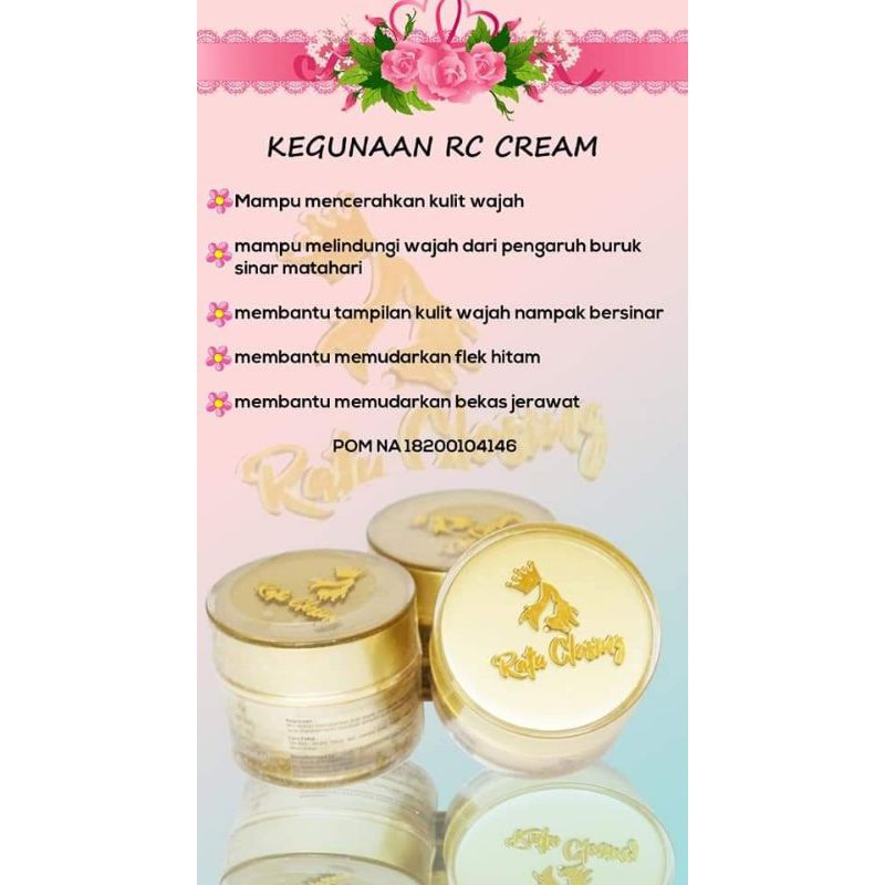 Cream viral RC Ratu Closing GLOWING terlaris
