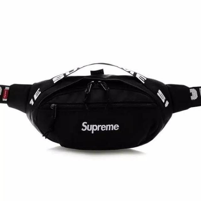 Waistbag Supreme - TRM WATERPROOF LIPAT 1AX802 Oranye. Bisa di Lipat. Parasut Y18 Pria ALL YOU NEED