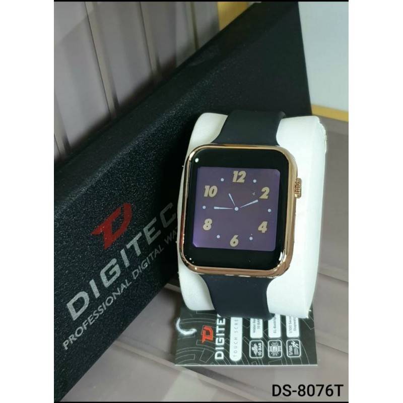 DIGITEC DS-8076T - Jam Tangan Unisex Original - Black Rosegold