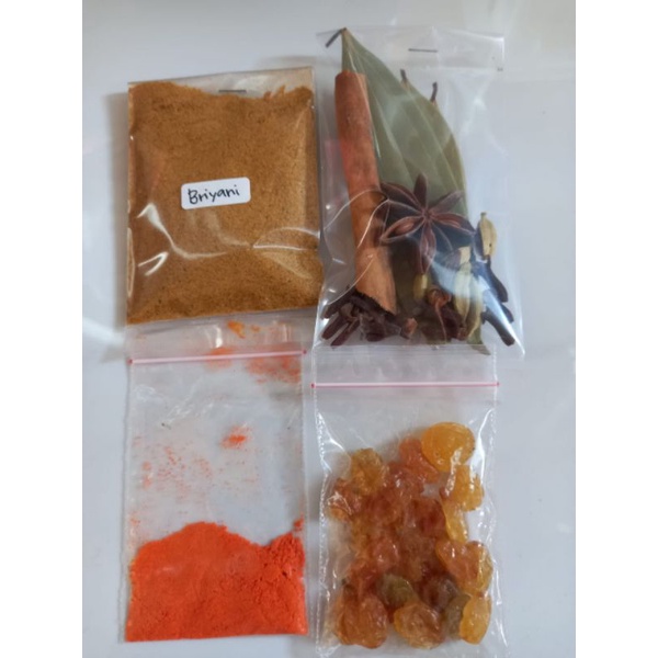 

Bumbu Komplit Nasi Briyani 35gr