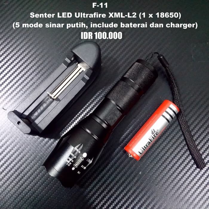 STR-1505 Senter LED Ultrafire XML-L2