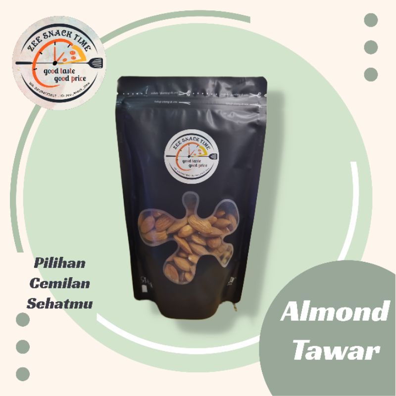 

Kacang Almond Panggang Original (Tawar) 150gr