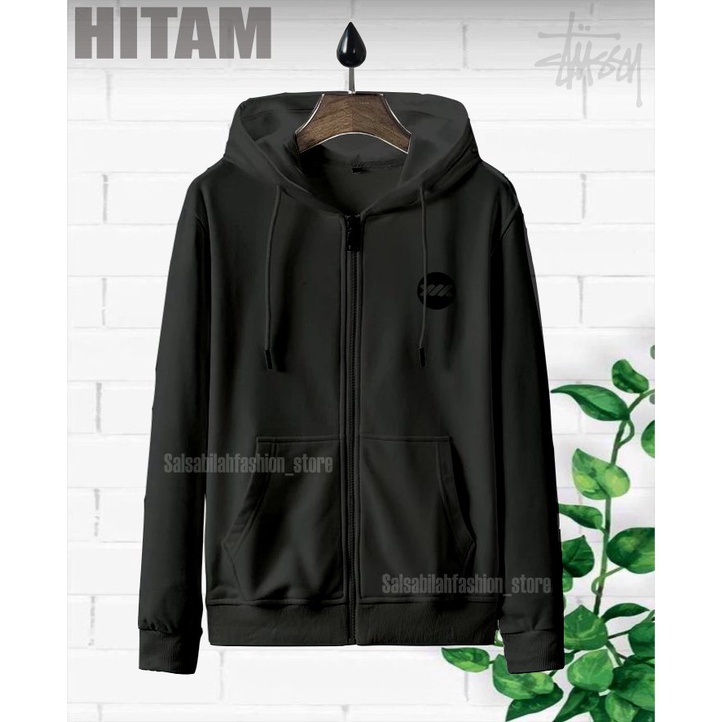 TERMURAH !! COD Jaket Sweater Hoodie Ziper Pria Distro wadezigOriginal Big Size Jumbo M - XXL 3XL