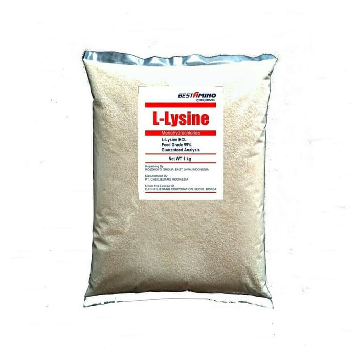 L LYSINE HCL 1kg - ASAM AMINO HEWAN TERNAK