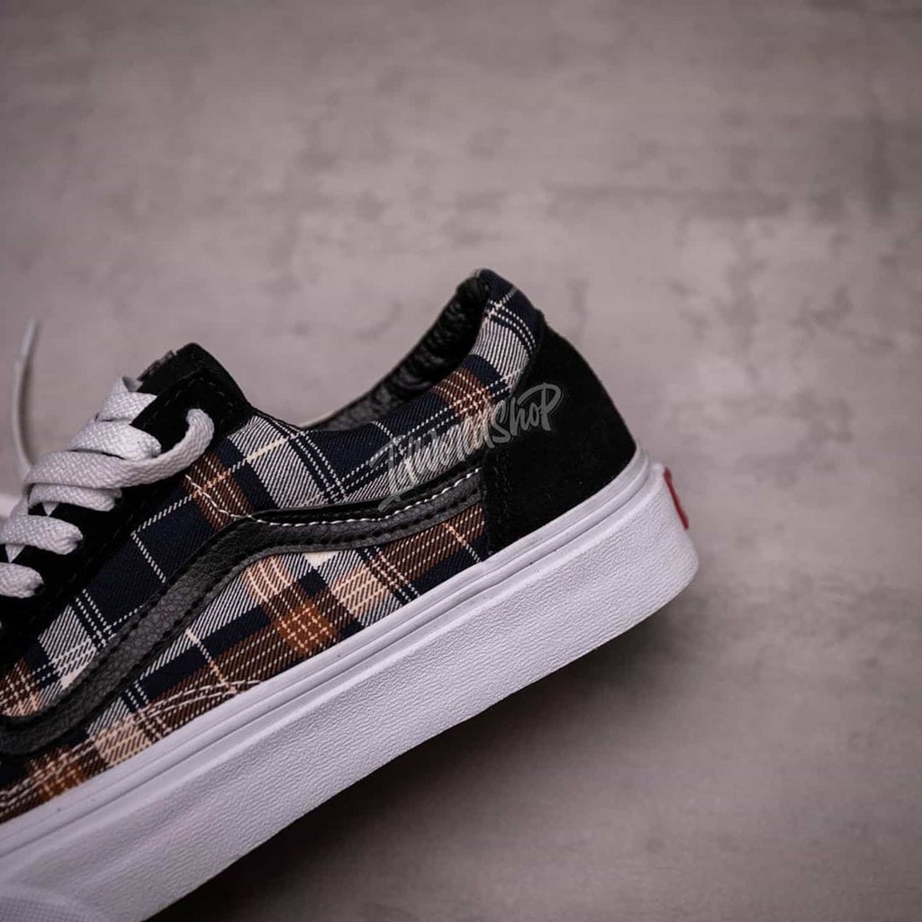 vans plaid mix old skool