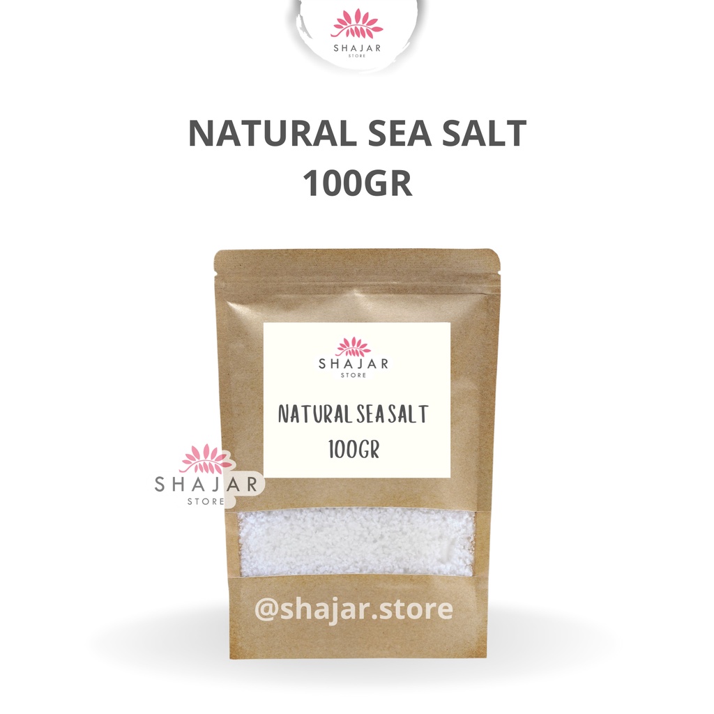 

GARAM LAUT 100gr / SEA SALT NATURAL / GARAM NON RAFINASI JSR