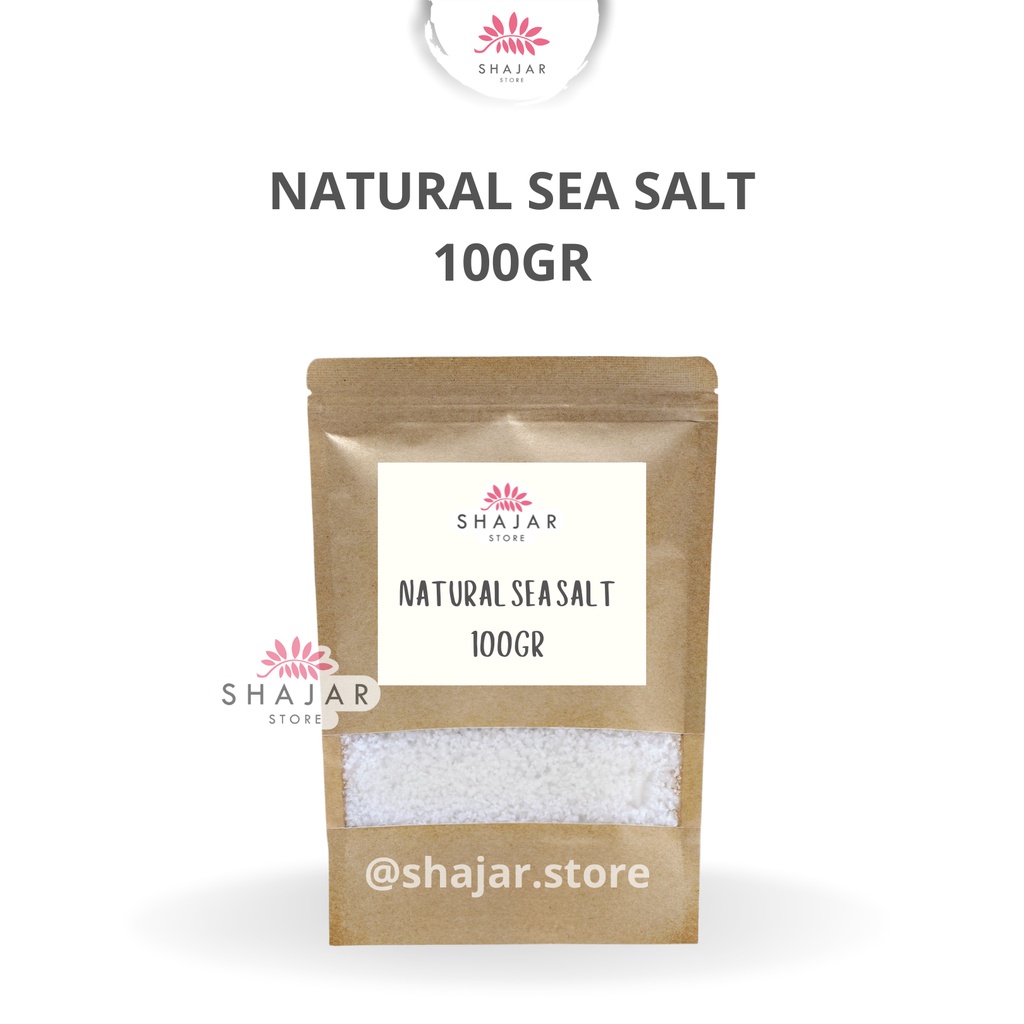 Jual Garam Laut Gr Sea Salt Natural Garam Non Rafinasi Jsr Shopee Indonesia