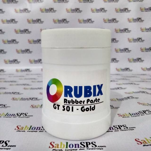 Tinta Sablon Rubber Gold 500 gr