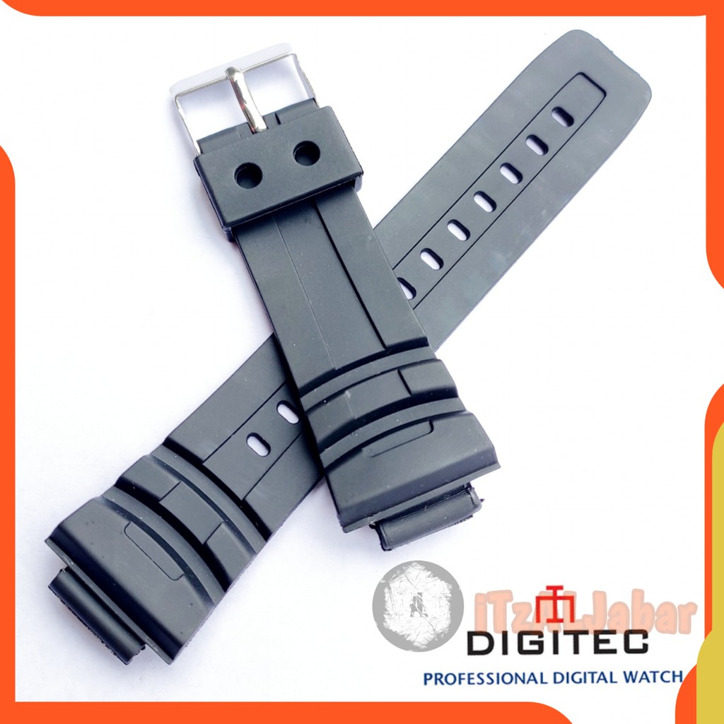 Tali jam tangan Digitec 3045 Rubber strap Tali jam Digitec 3045T