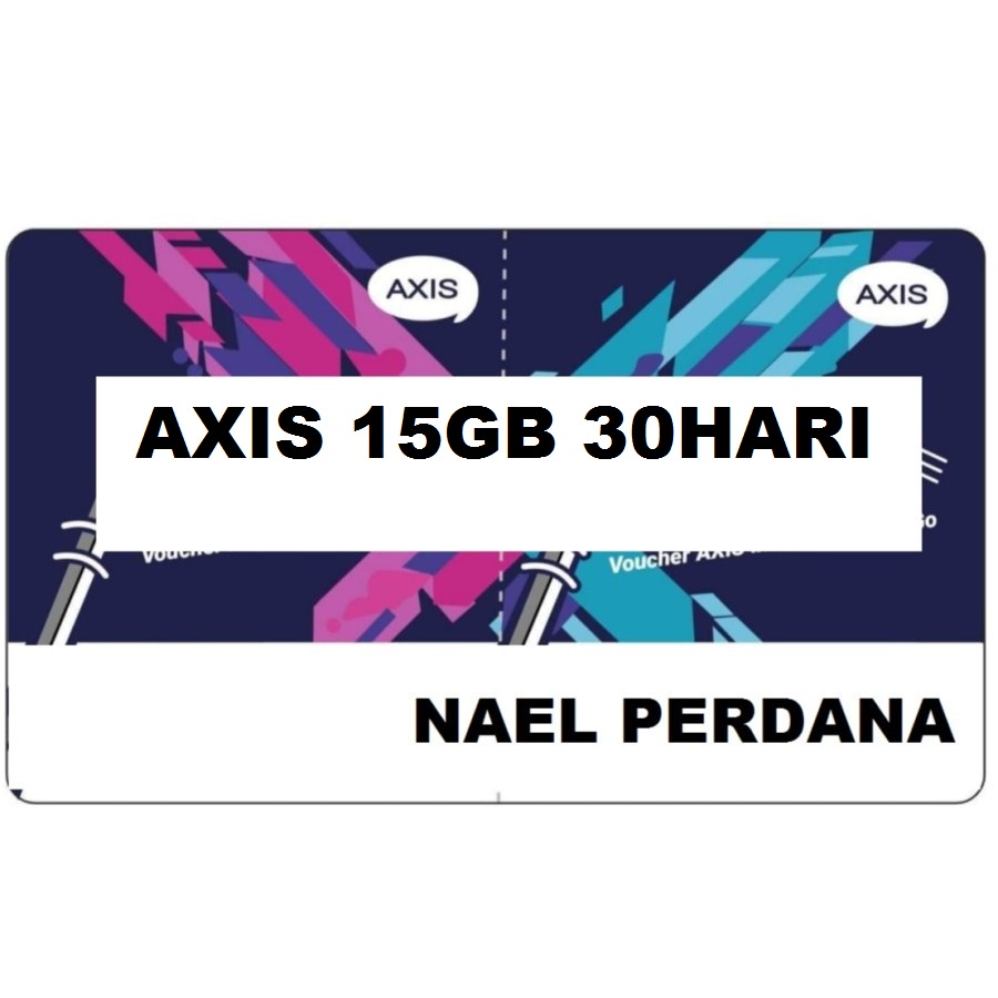 VOUCHER AIGO AXIS 15GB 30HARI