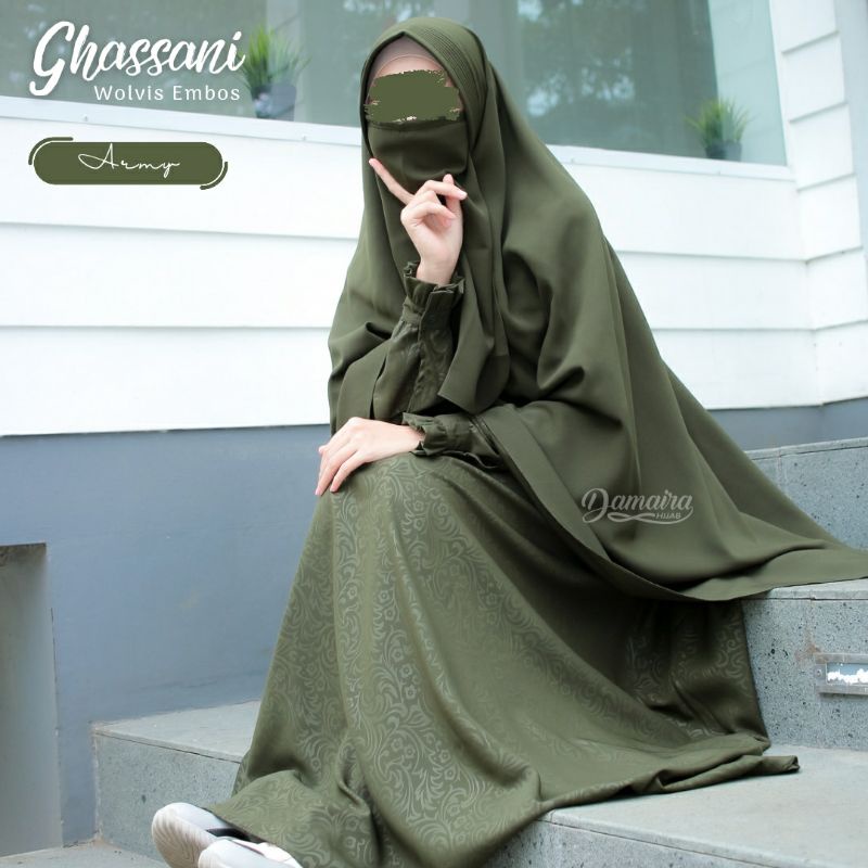 Gamis embos ghassani by.damaira hijab