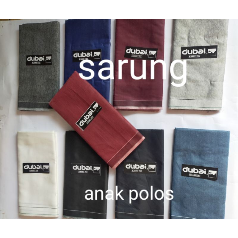 Sarung Tenun Polos Anak Murah