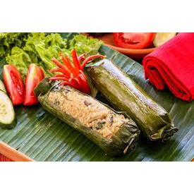 

nasi bakar 300gr rasa ayam bakar dengan beras raja lele