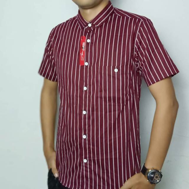 Kemeja pria salur distro