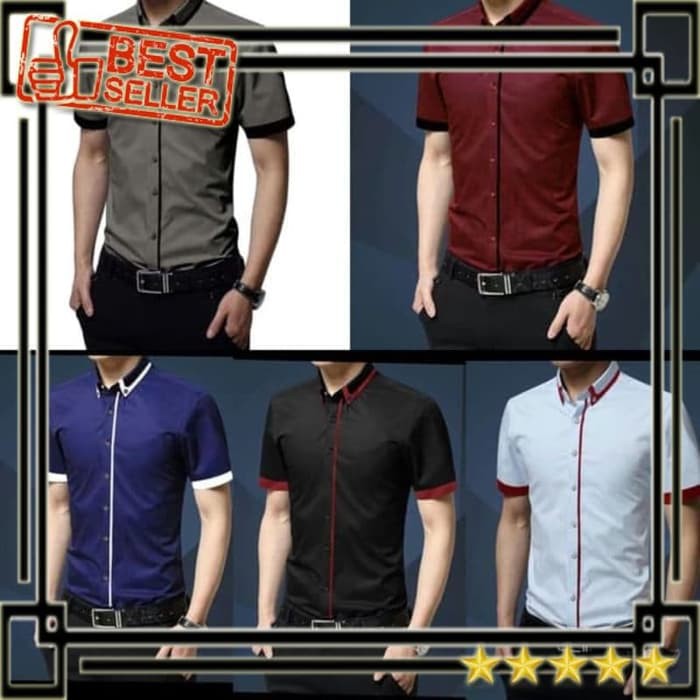 KEMEJA BOY | KEMEJALENGANPANJANG | KEMEJAKASUAL | KEMEJAOFFICE | KEMEJAM 9601LM Toretto kemeja pria