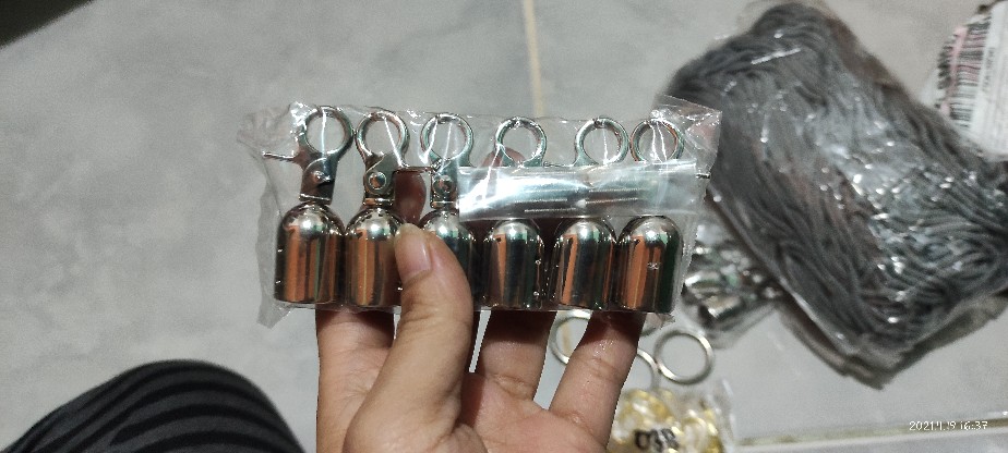 Lonceng Kait Nikel (kode: 035) ( Harga Untuk 12 Pcs )