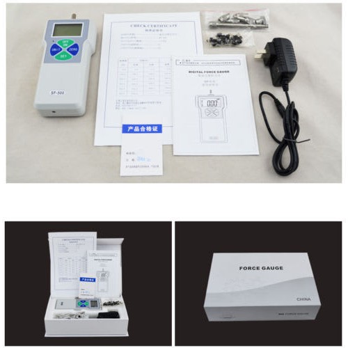 new Jual Digital Force Gauge Digital dynamometer Pressure Tester SF-500N Diskon