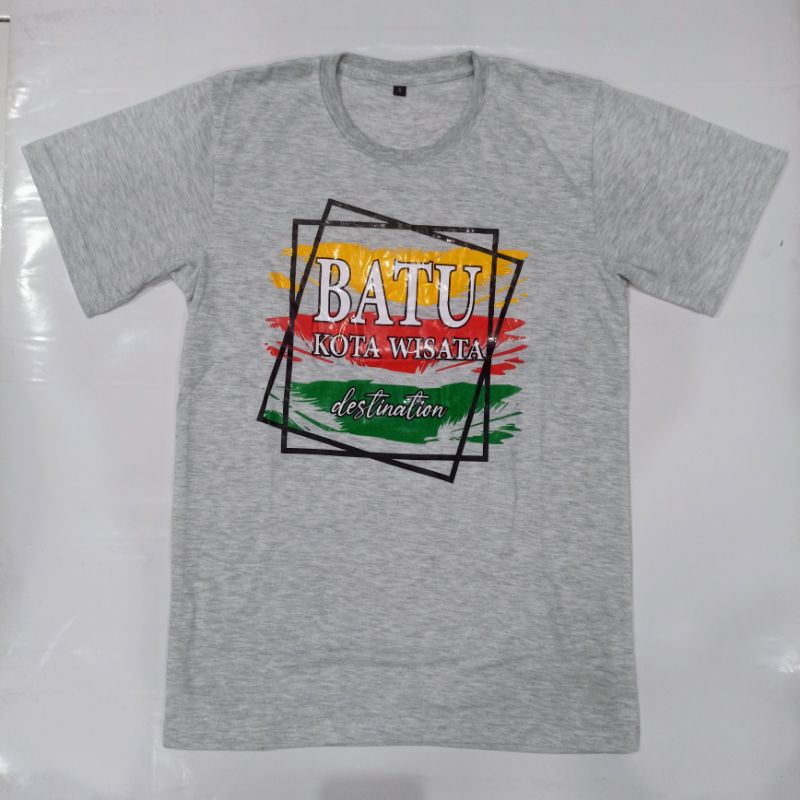 Kaos Wisata Kota Batu Destination (cewek / cowok)