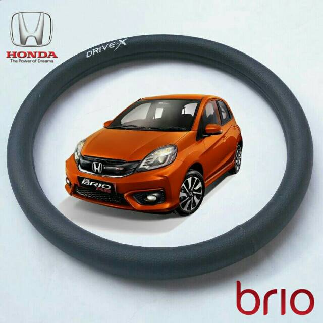 Sarung stir mobil honda brio / brio rs / brio satya hitam polos