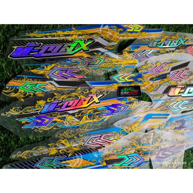 Striping Nmax 2018 2019 Transparan Hologram old