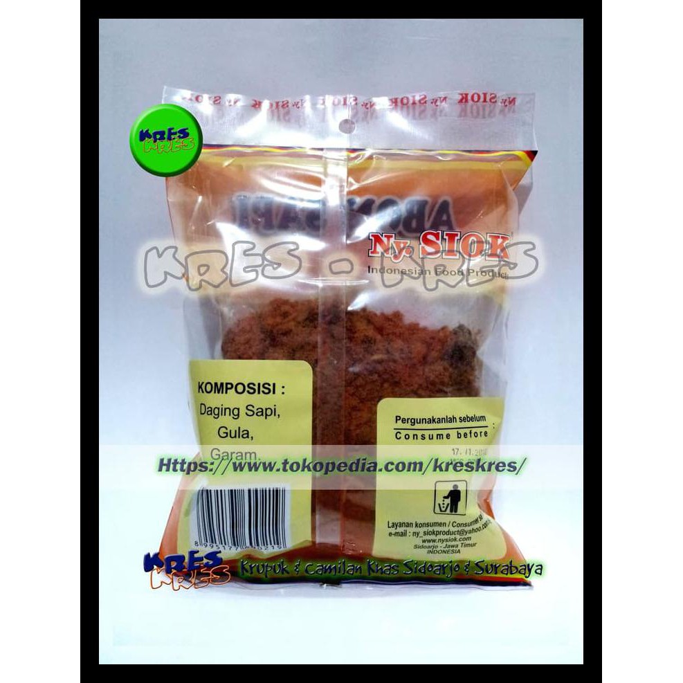 

Abon Sapi Ny. Siok - 250Gr Terbaik