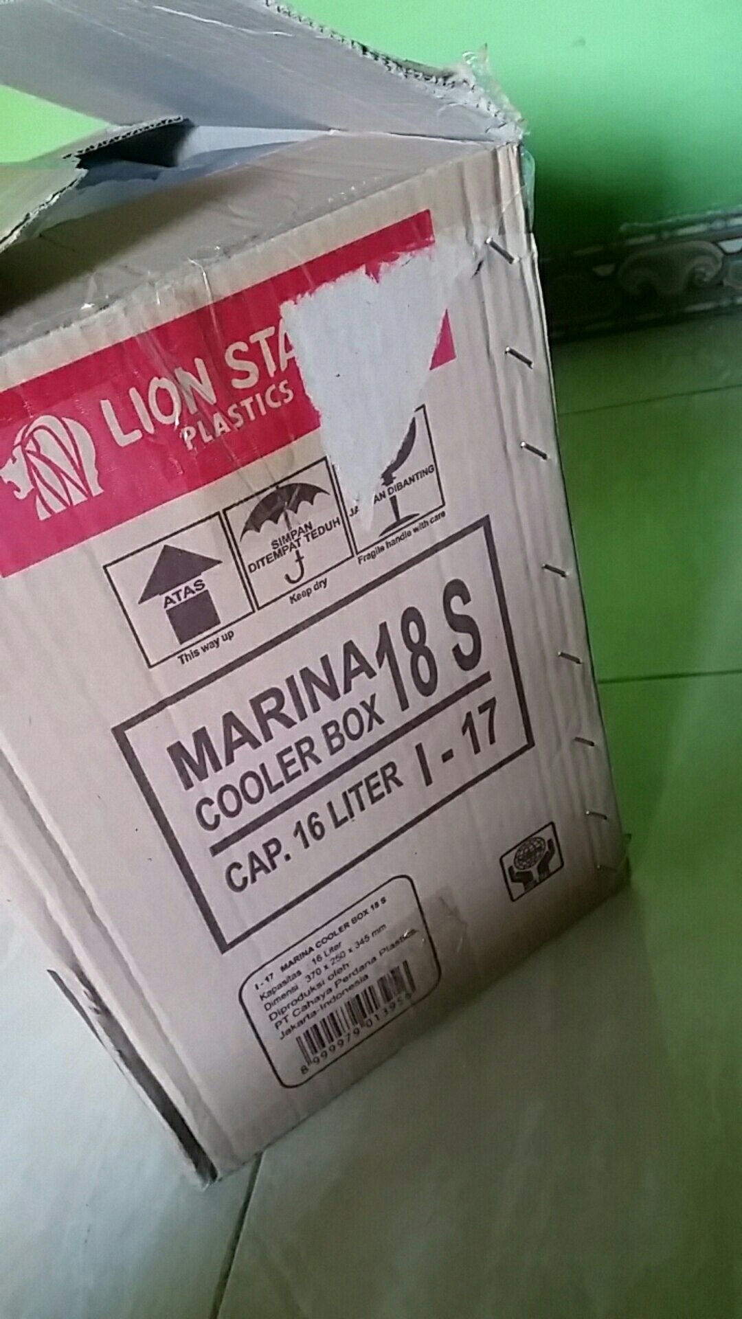 Lion Star - Marina Cooler Box 16l - I-17