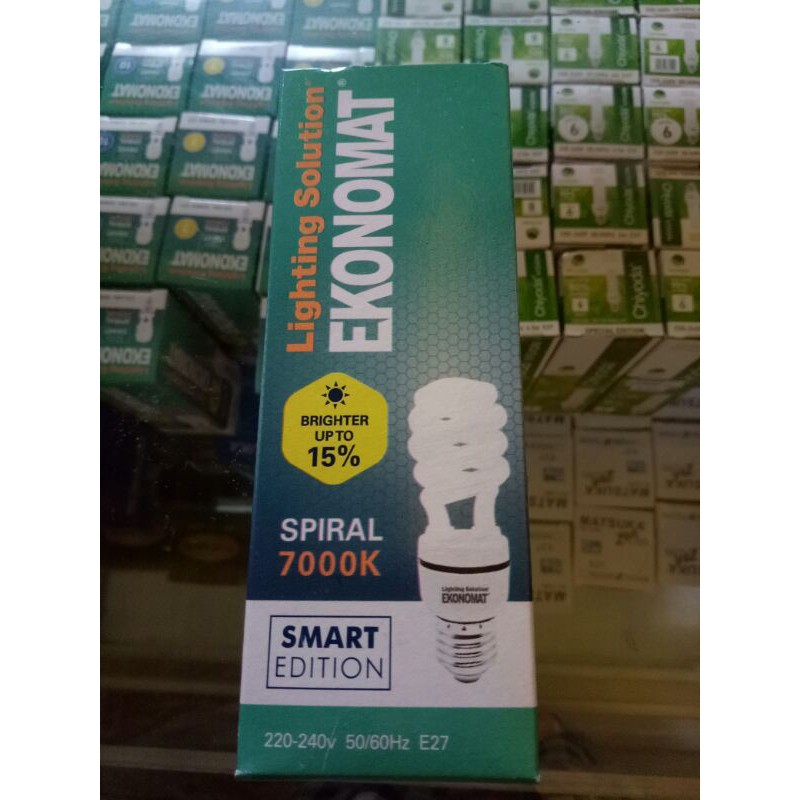 Lampu Ekonomat Spiral