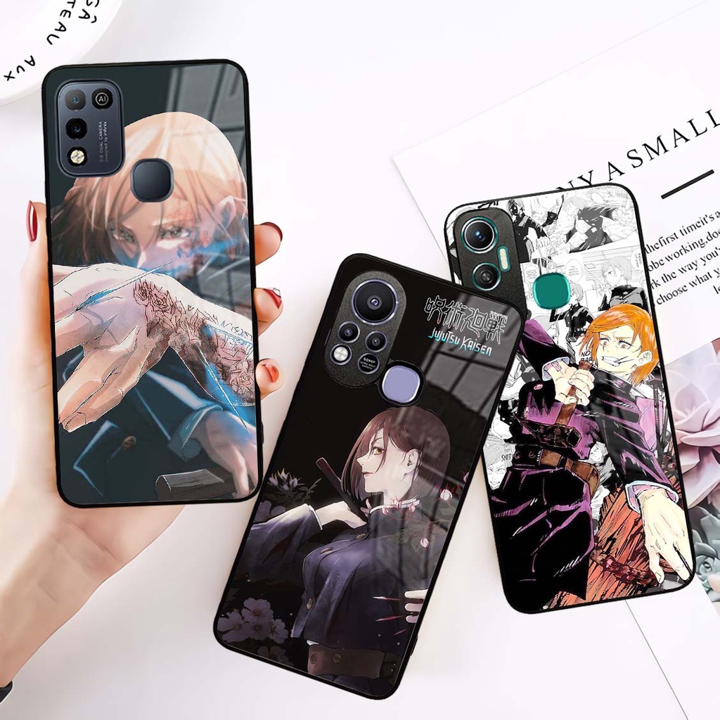 (HS04) Case Glossy Infinix HOT 8 | 9 | 9PLAY |10 | 10S  | 10PLAY | 11 | 11S | 11PLAY | Casing Hp Kil