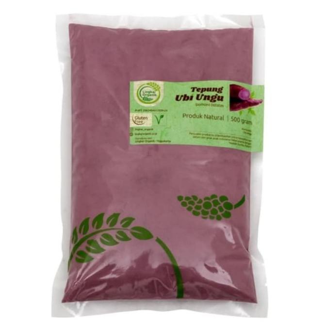 

[[COD]] Tepung Ubi Ungu Organik MPASI -LINGKAR ORGANIK 500 Gram -Organic Flour HEMAT Kode 268