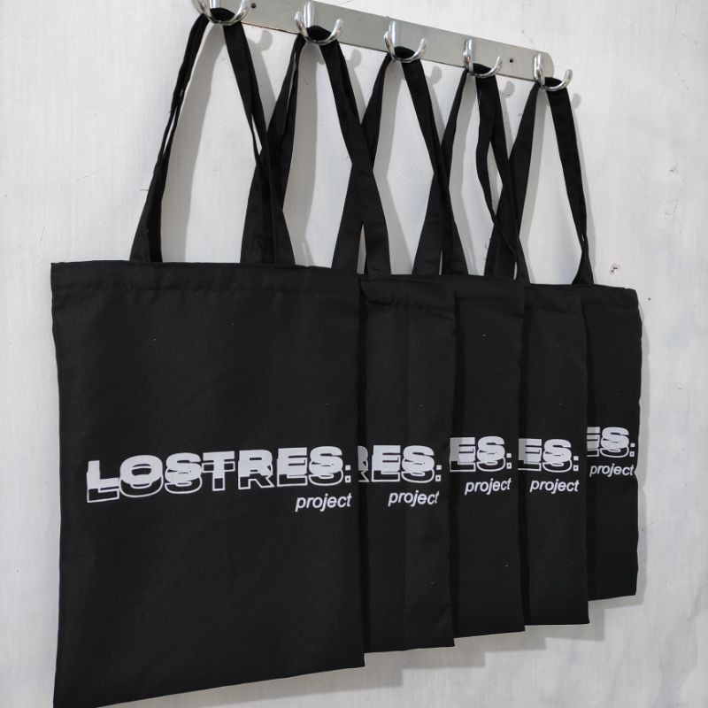 Totebag Tas Drill GRATIS Sablon l Premium l Seminar l Promosi