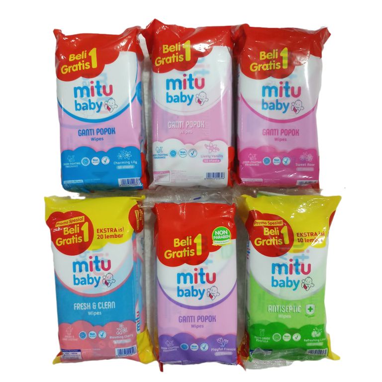 MITU WIPES 50 SHEETS  BUY 1GET 1/centraltrenggalek