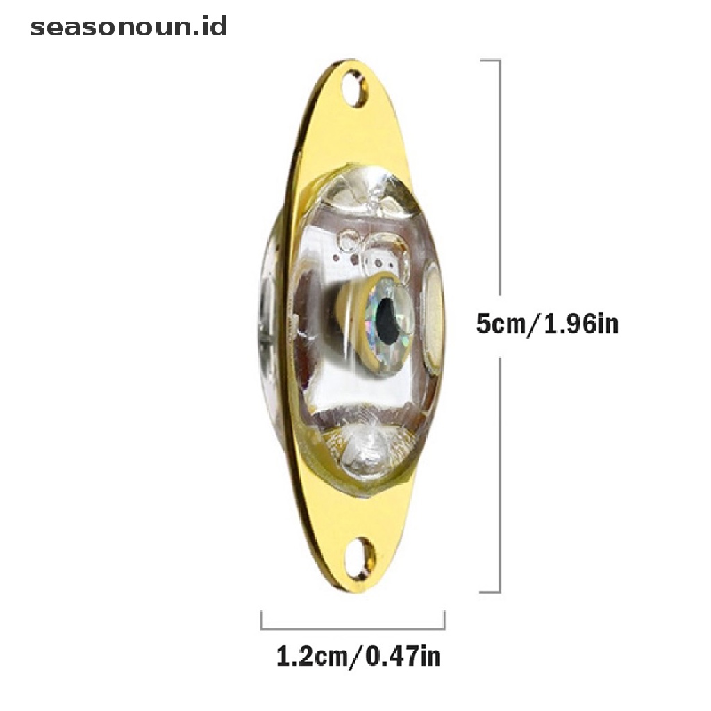 (seasonoun) Lampu Strobo LED Bawah Air Untuk Umpan Pancing