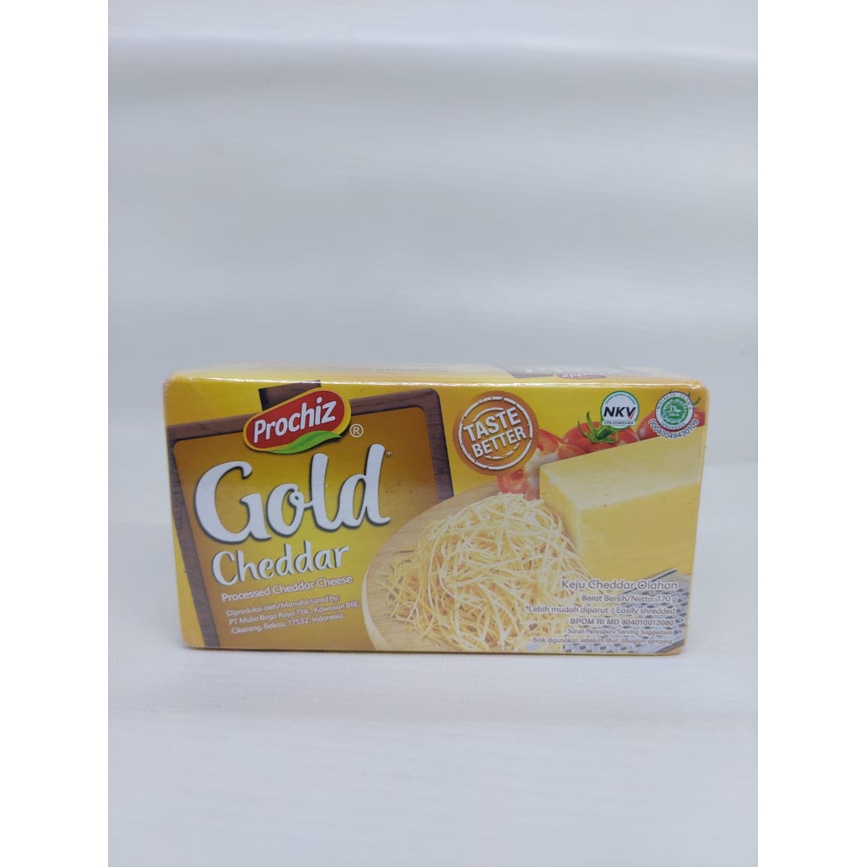 

Keju Prochiz Gold Kemasan 160gram