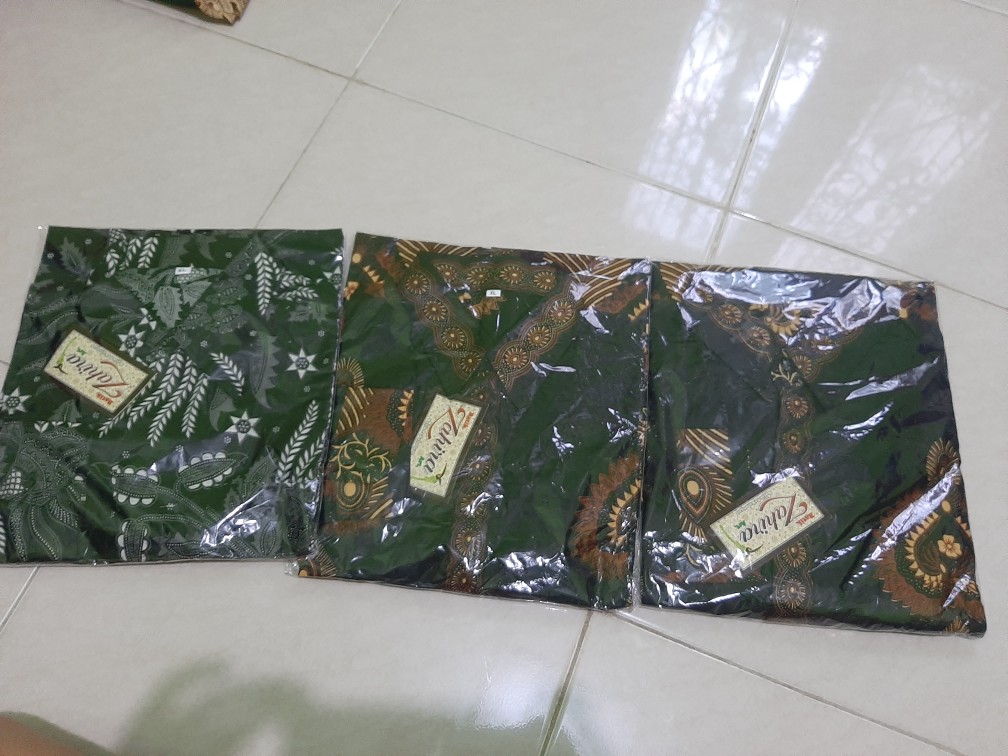 Kemeja Batik Pria Jokowi Ready Jumbo