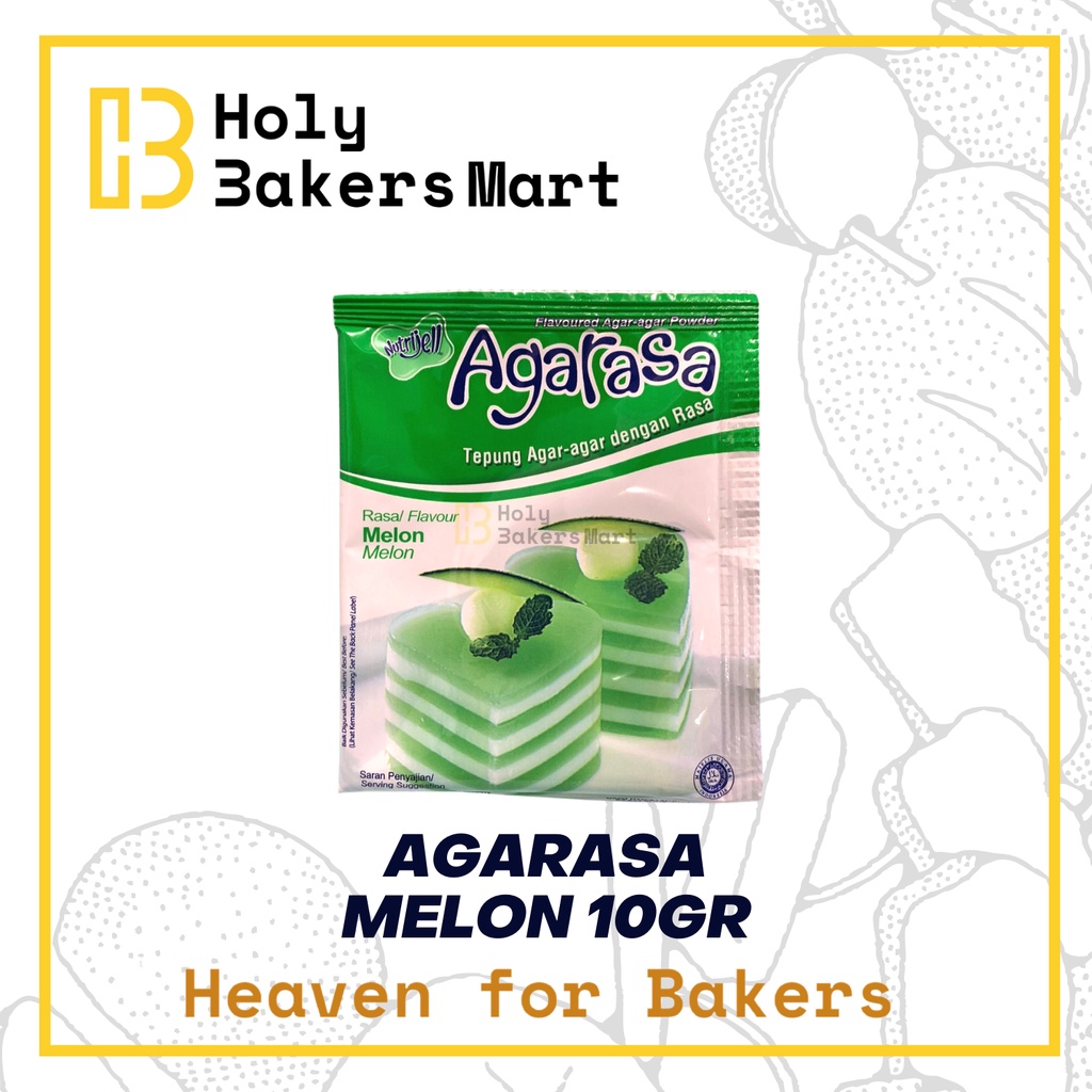 

AGARASA MELON 10GR / NUTRIJELL AGARASA MELON 10GR / AGARASA NUTRIJELL MELON 10GR