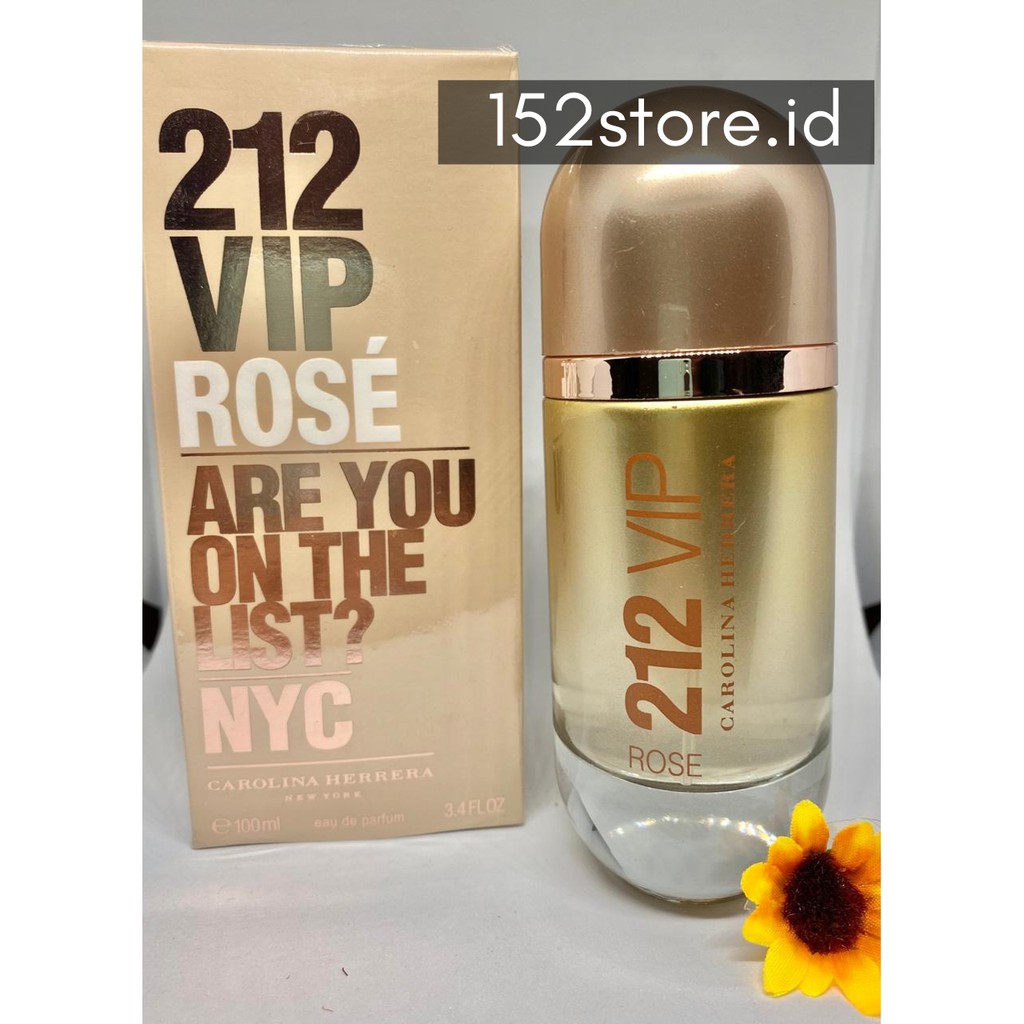PARFUM WANITA 212 VIP ROSE ORIGINAL SINGAPORE (80ml)