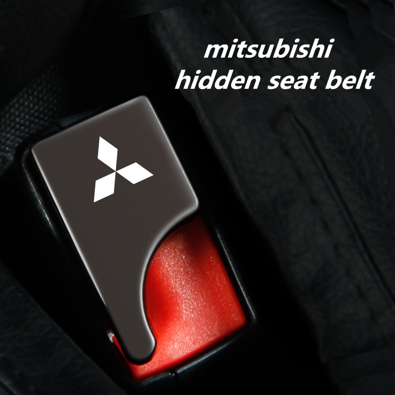 Klip Gesper Sabuk Pengaman Mobil Bahan Zinc alloy Untuk mitsubishi