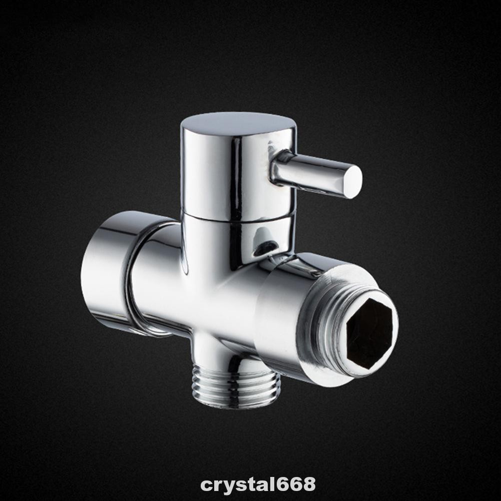 Water Brass Toilet Bathroom Shut Off 3 Way Angle Valves Shower Head Part Switch Divert Shopee Indonesia