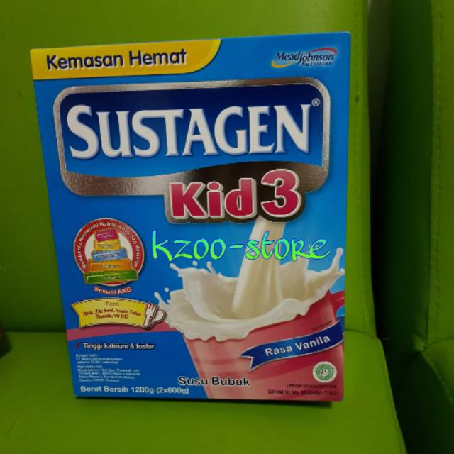 Sustagen Kid 3+ Rasa Vanila 1200 Gr