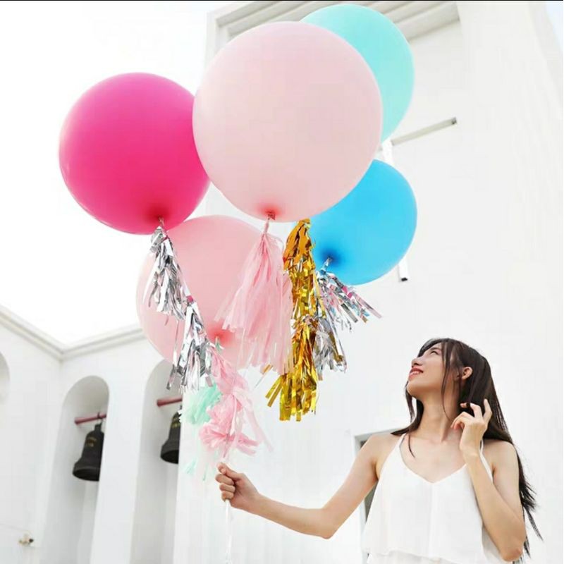 Balon Latex Macaron 24 inch 60cm / Balon Latex Pastel Jumbo / Balon Latex Jumbo