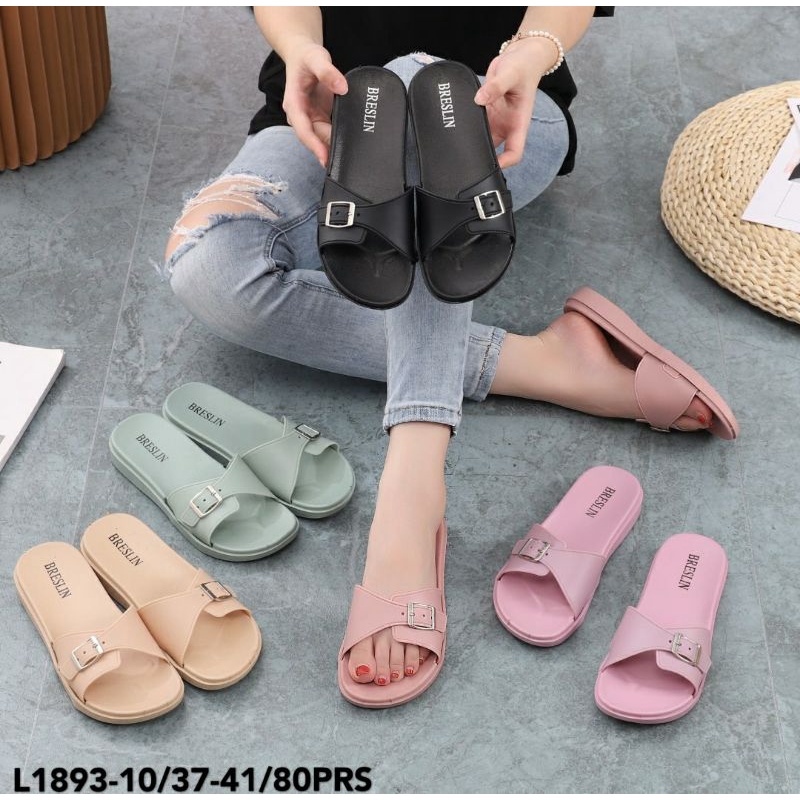 Sandal Selop Wanita LIDYA Satu Ban Breslin L1893