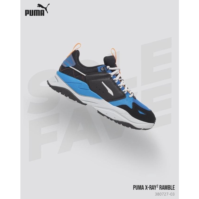 (BISA COD) PUMA X-RAY RAMBLE BNIB ORIGINAL RESMI 380727-03 SPECIAL Kode 881