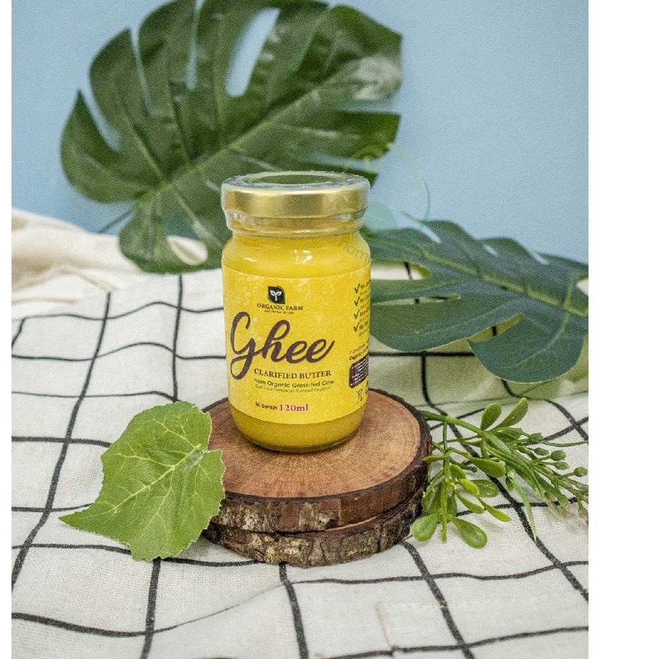 

CODEGg5G0--ORGANIC FARM GHEE - ORGANIC AND GRASS-FED CLARIFIED BUTTER 120ML